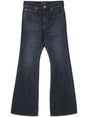 BALENCIAGA High-Waist Flare Cut Jeans - TOW58 RAW