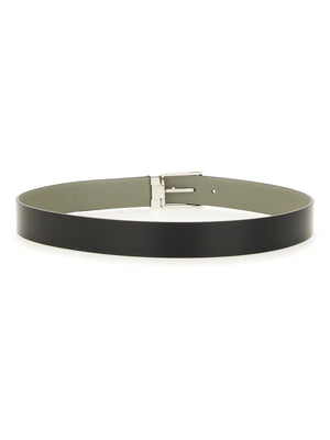 FERRAGAMO Reversible Leather Belt for Men - FW24 Edition