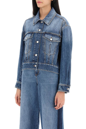 ALEXANDER MCQUEEN Cocoon Denim Jacket - Size IT 40