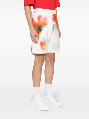 ALEXANDER MCQUEEN Floral Allover Print Shorts for Men