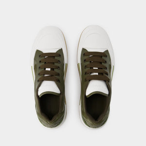 ALEXANDER MCQUEEN Designer Tan Sneakers for Men