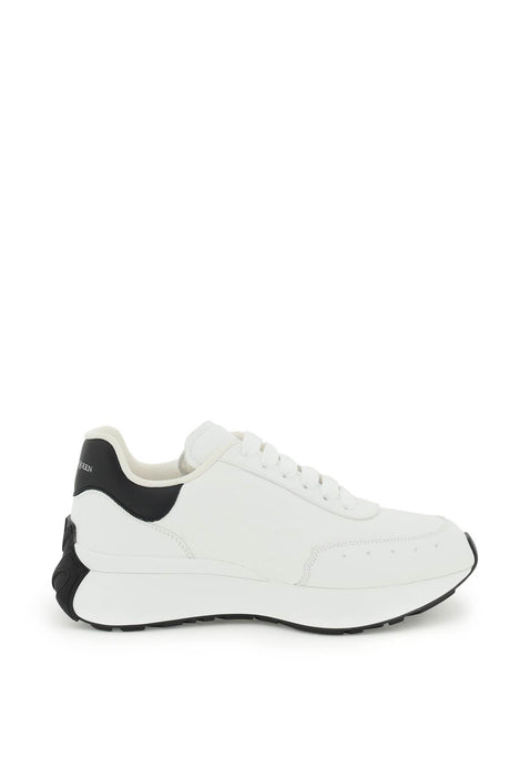 ALEXANDER MCQUEEN 24SS Men's White and Black Sneakers