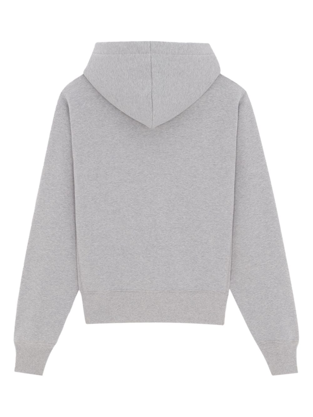 SAINT LAURENT Grey Cotton Hoodie for Women - SS24 Collection