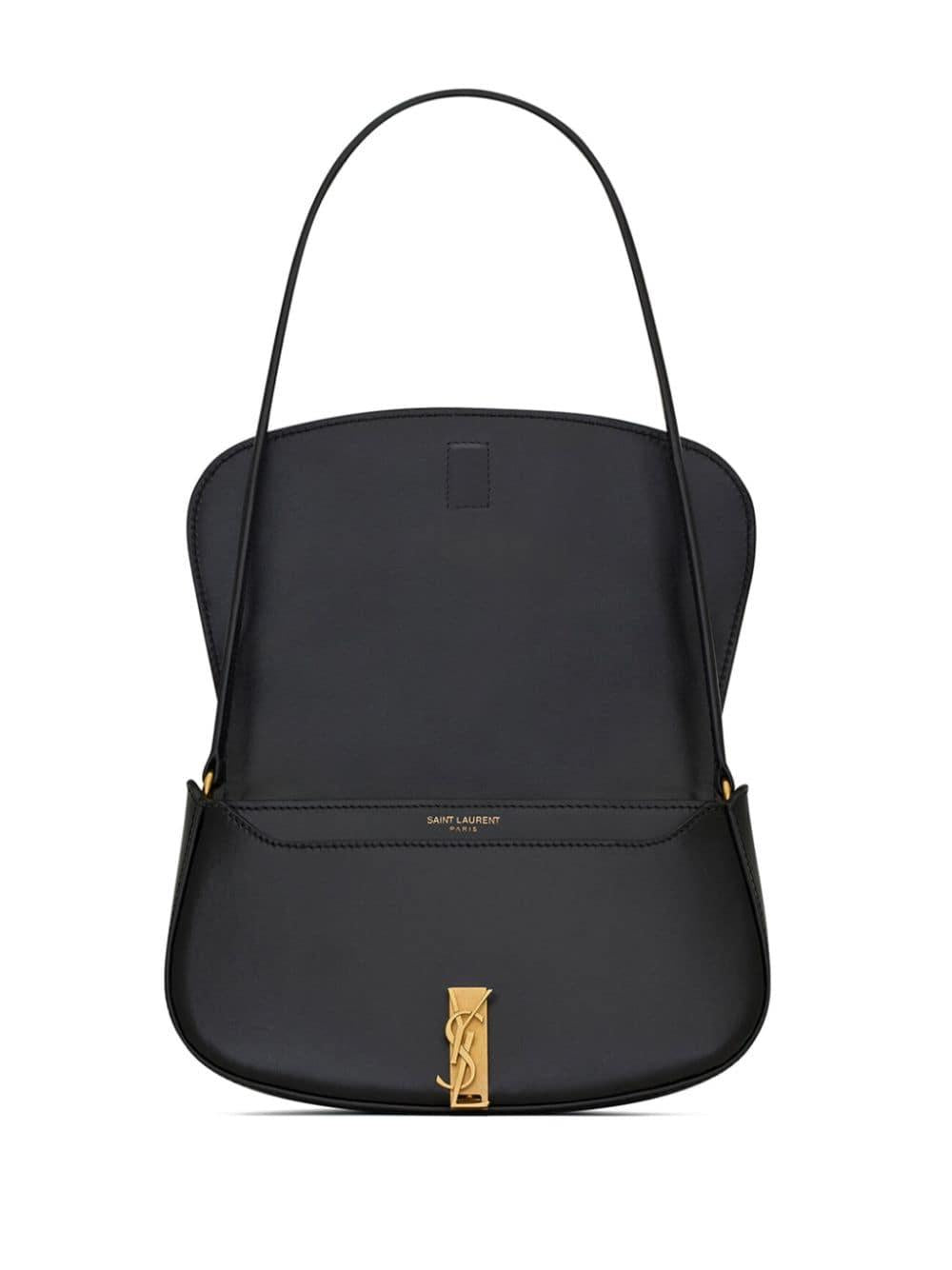 SAINT LAURENT Demi Lune Mini Hobo Handbag