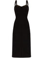 VERSACE JEANS COUTURE Chic Cady Midi Dress for Women - FW24 Collection