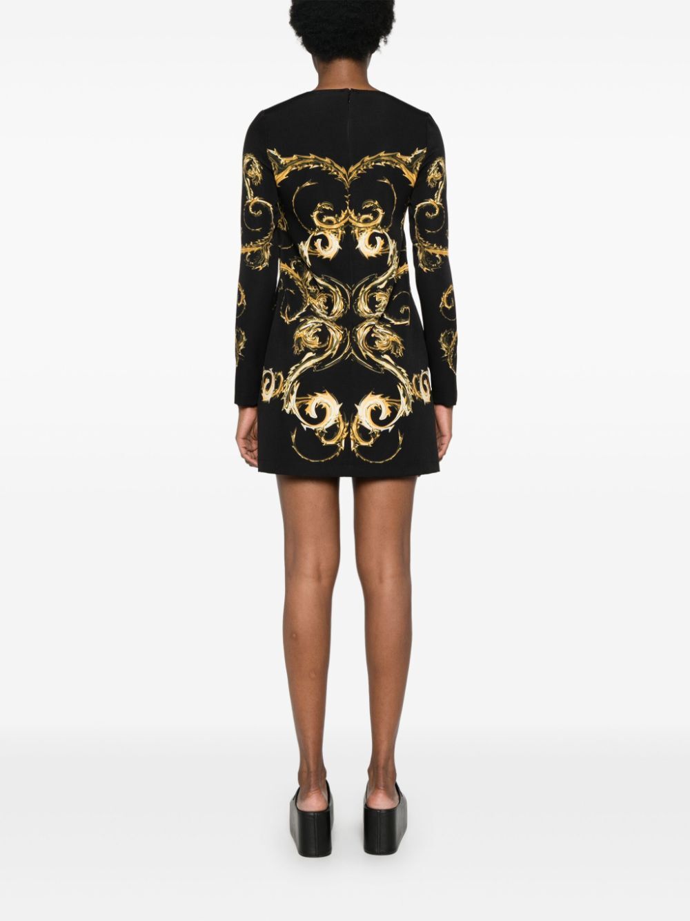 VERSACE JEANS COUTURE Chic Placed Mini Dress for Women