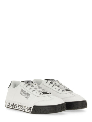 VERSACE JEANS COUTURE Stylish Logo Sneakers for Men