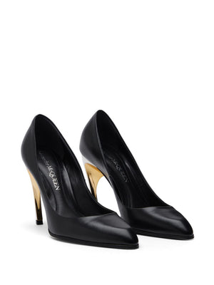 ALEXANDER MCQUEEN Sleek and Sophisticated Almond Toe Pumps for Women