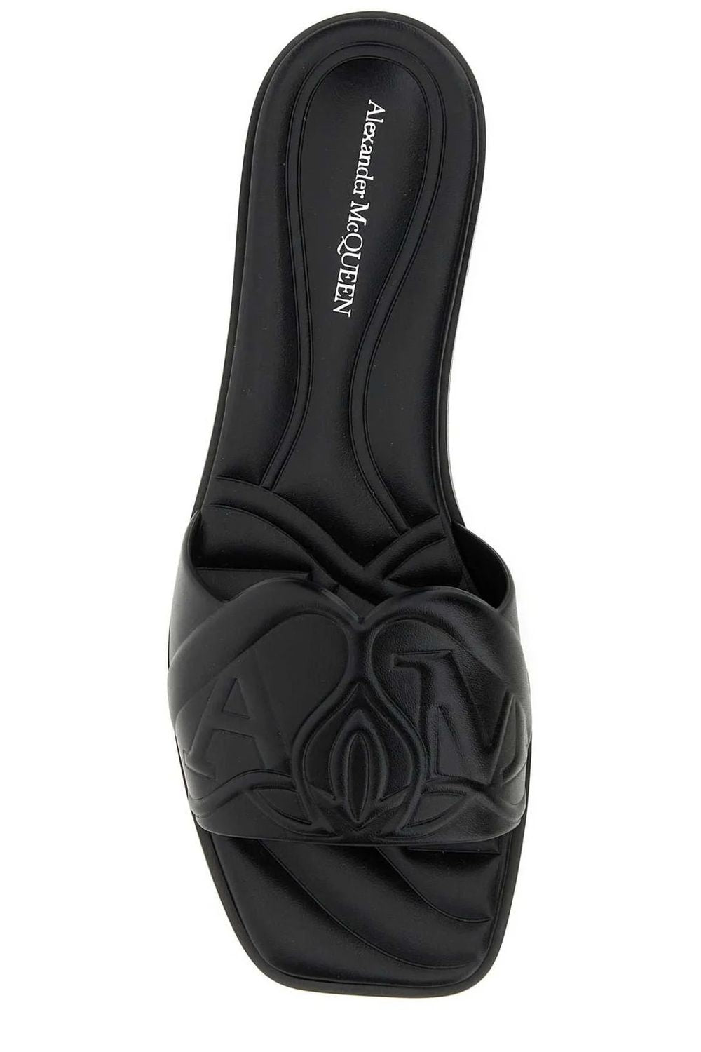 Black Ballerina Sandals for Women by ALEXANDER MCQUEEN