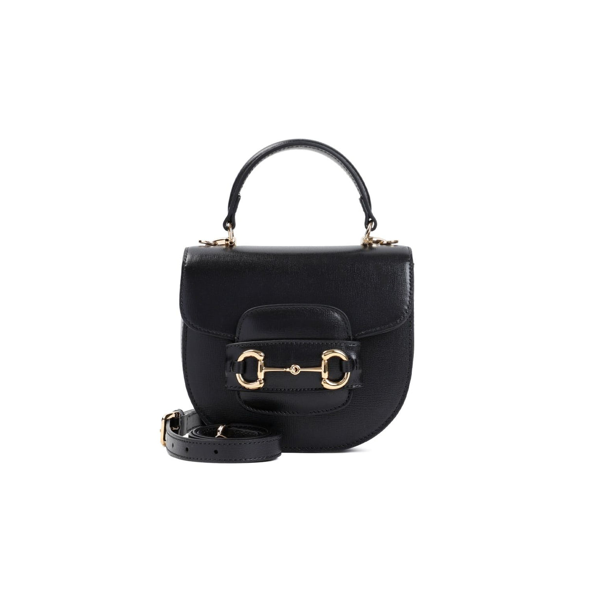 GUCCI Elegant Mini Horsebit Handbag 18x15x6.5 cm