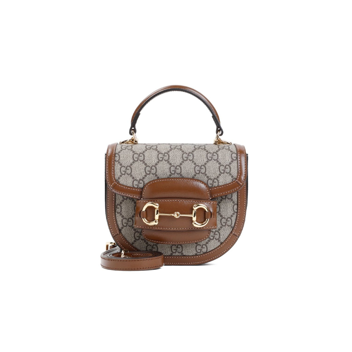 GUCCI Elegant Mini Tote with Horsebit Accent 16x15x7 cm