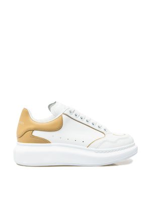 ALEXANDER MCQUEEN Oversized Leather Sneakers for Women