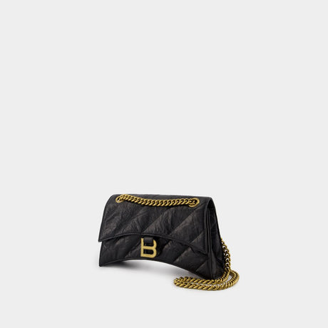 BALENCIAGA Crush Chain Mini Shoulder Bag