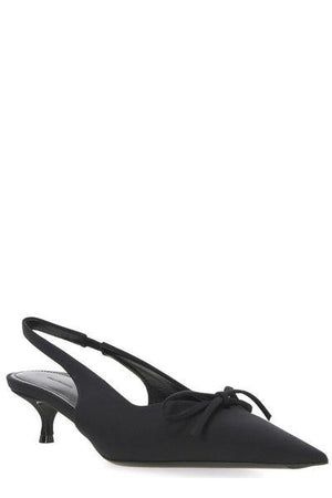 BALENCIAGA Chic Black Slingback Pumps l40