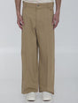 BOTTEGA VENETA Cotton-Twill Bush Trousers