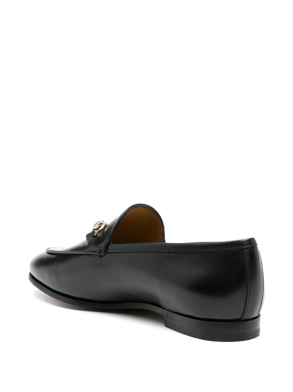 GUCCI Leather Loafers with Signature Detail