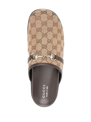 GUCCI Classic GG Motif Slip-On Slippers for Men