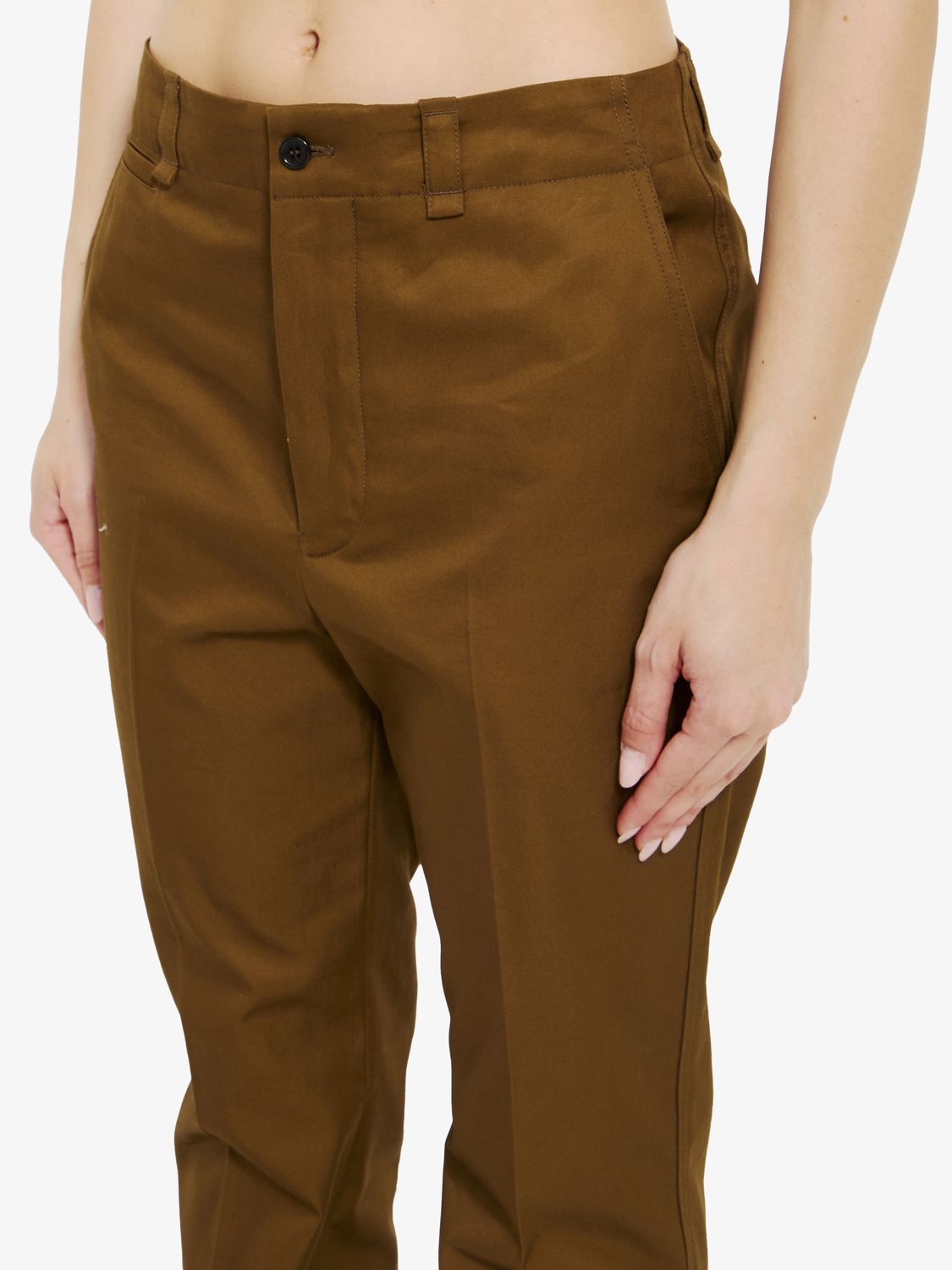 SAINT LAURENT Mid-Rise Tailored Pants