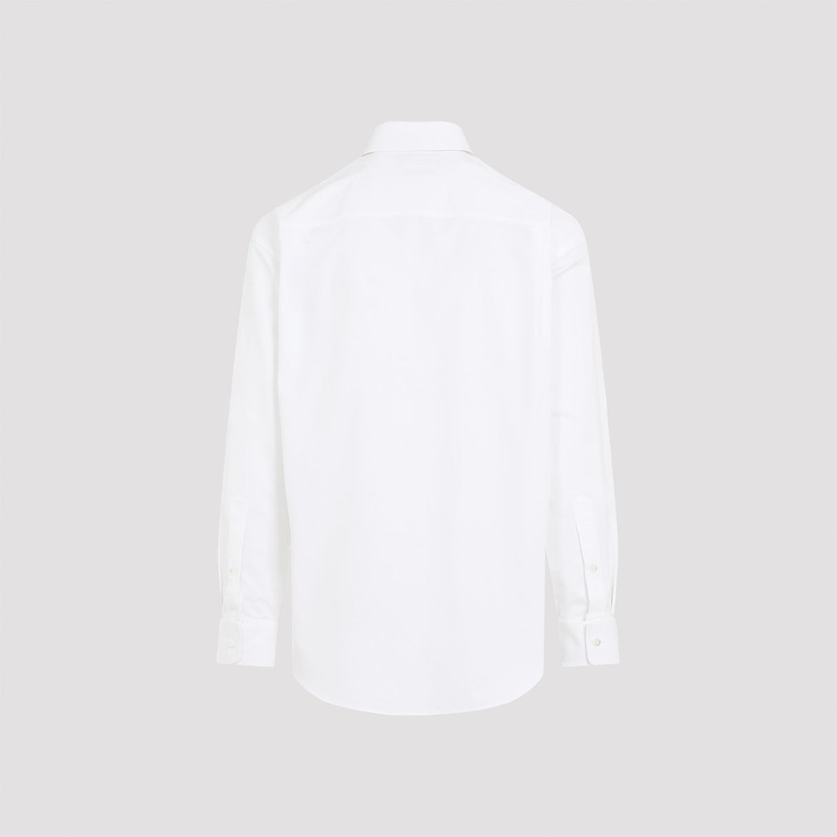 GUCCI Elegant White Cotton Shirt