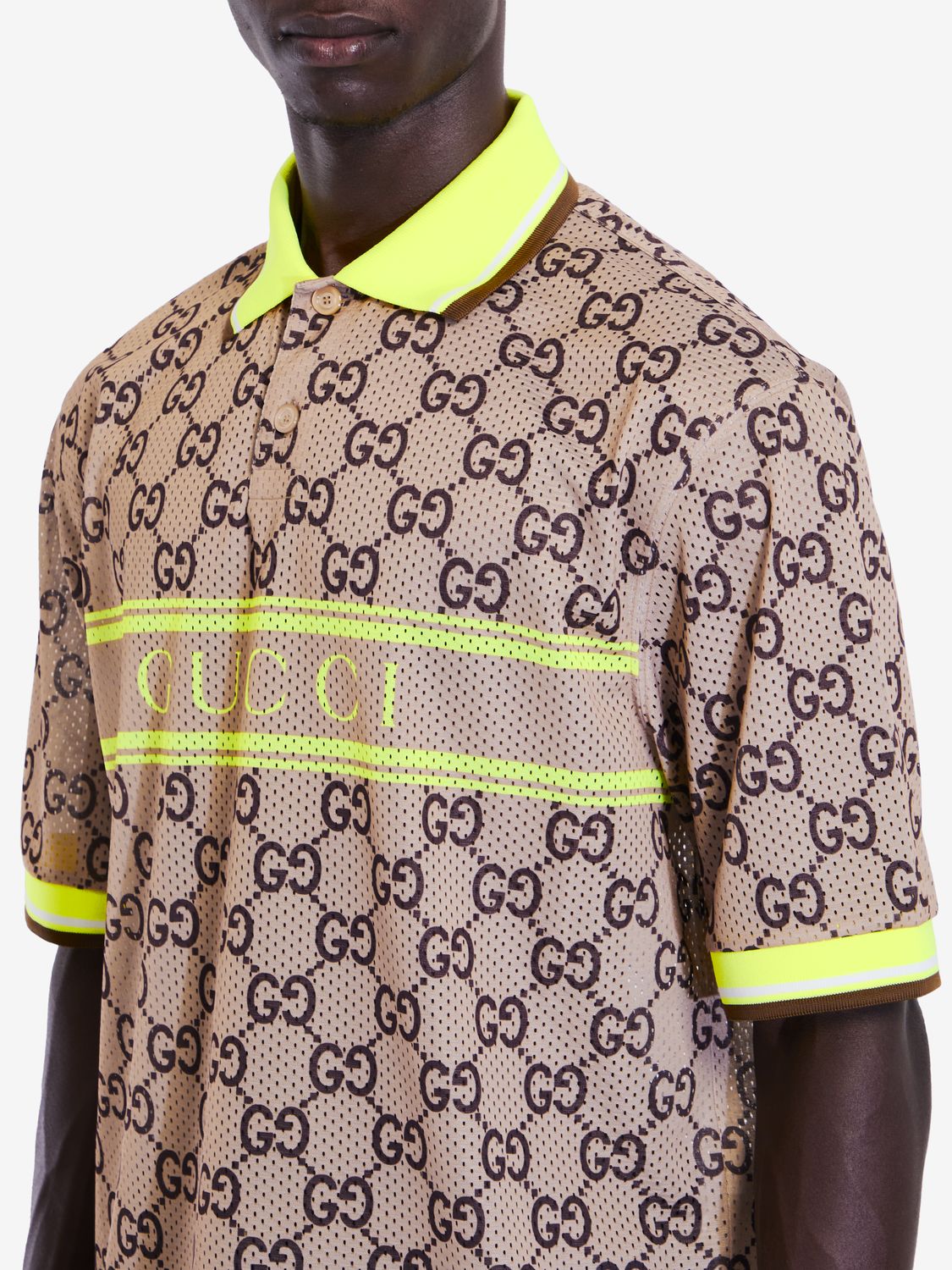 GUCCI Contemporary Technical Polo Shirt