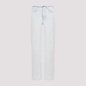 BALENCIAGA Cut-Off Waistband Denim Jeans