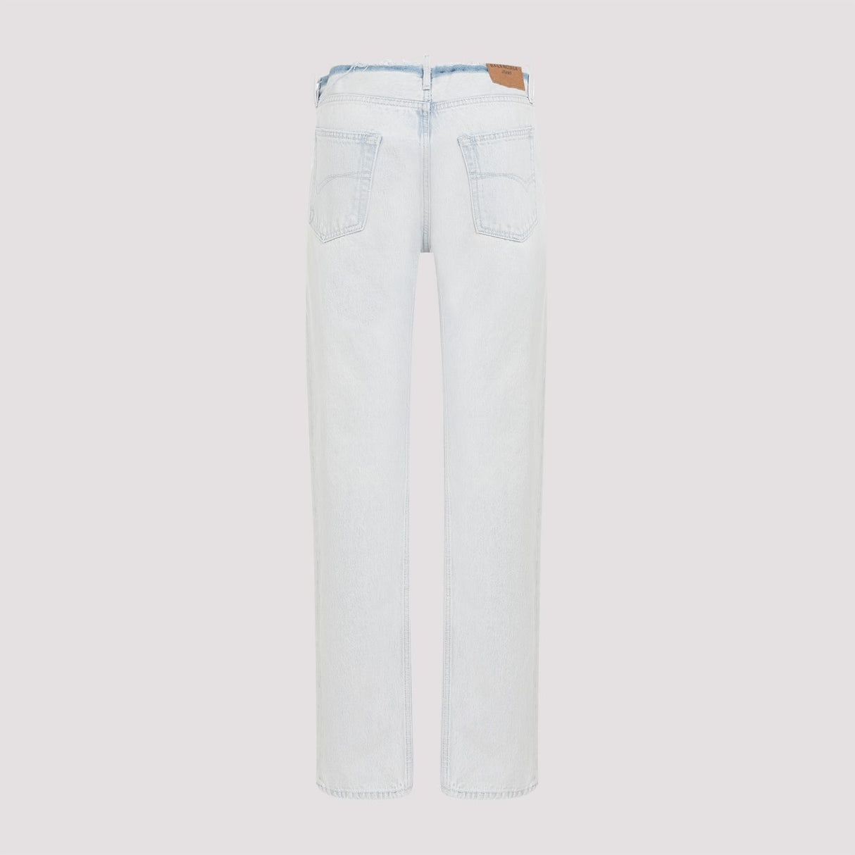 BALENCIAGA Cut-Off Waistband Denim Jeans