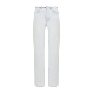 BALENCIAGA Cut-Off Waistband Denim Jeans