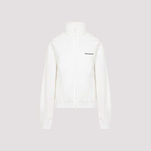 BALENCIAGA Elegant White Tracksuit Jacket