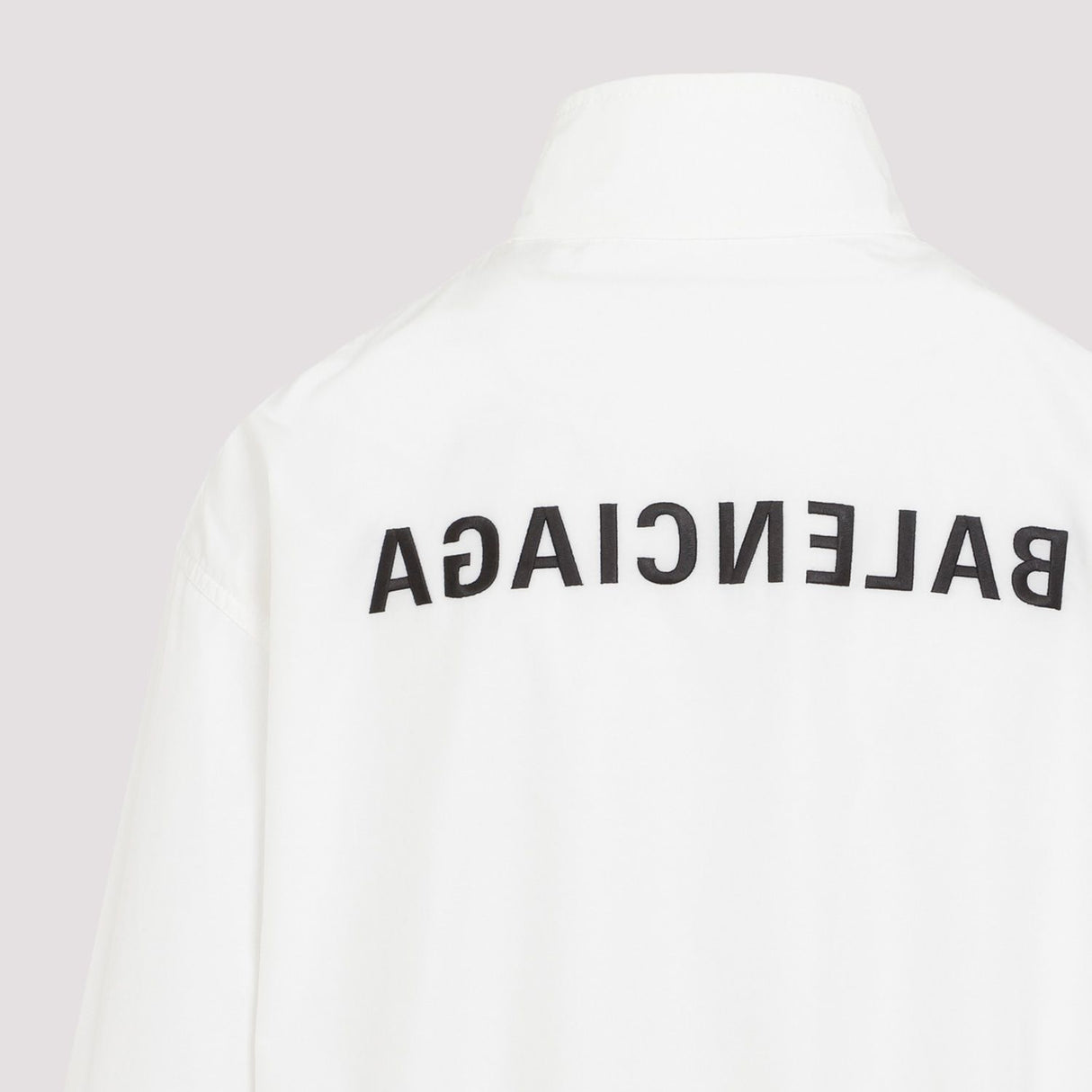 BALENCIAGA Elegant White Tracksuit Jacket