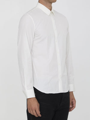 GUCCI Classic Cotton Poplin Shirt - Regular Fit