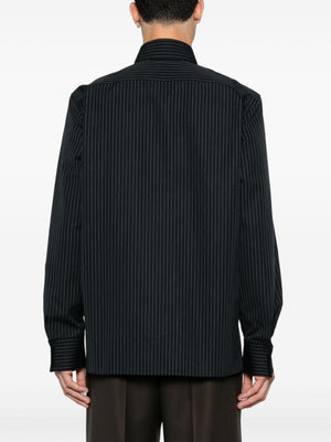 SAINT LAURENT Classic Striped Shirt for Men - FW24