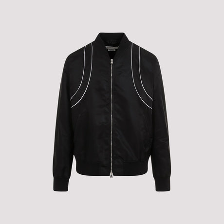 ALEXANDER MCQUEEN Harness Detail Bomber Jacket