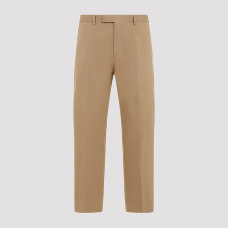 GUCCI Refined Cotton Trousers