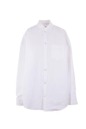 BALENCIAGA Chic Oversized Long Sleeved Shirt for Women