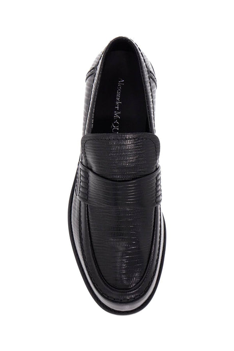 ALEXANDER MCQUEEN Leather Jupiter Loafers for Men