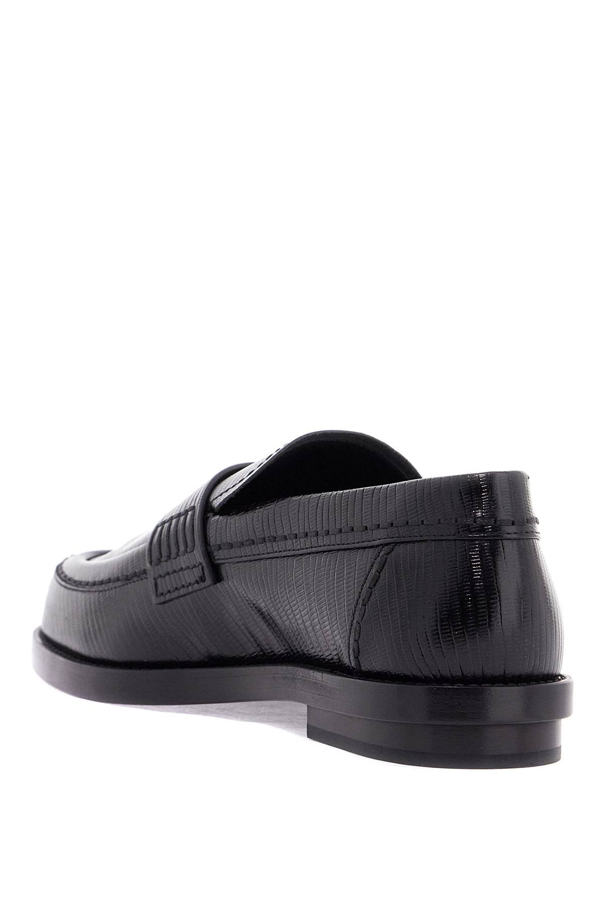 ALEXANDER MCQUEEN Leather Jupiter Loafers for Men