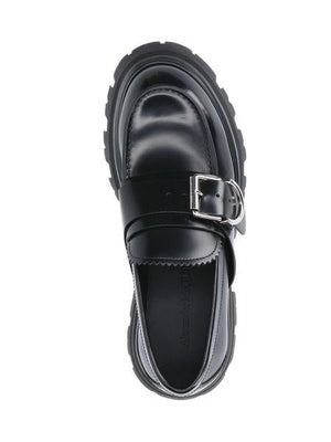 ALEXANDER MCQUEEN Seal Signature Leather Loafers