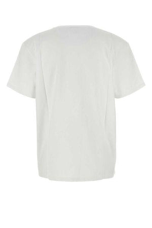 ALEXANDER MCQUEEN Men's White Mid-weight T-Shirt for FW24