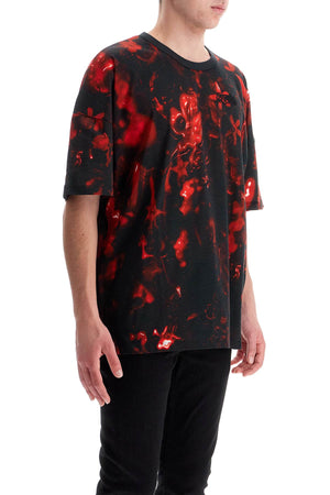 ALEXANDER MCQUEEN Oversized Floral Print T-Shirt - Fall Winter 2024