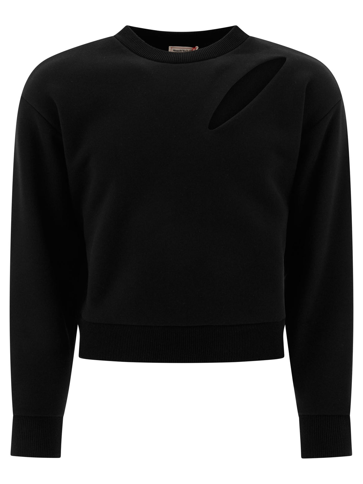 ALEXANDER MCQUEEN Slashed Cotton Sweatshirt