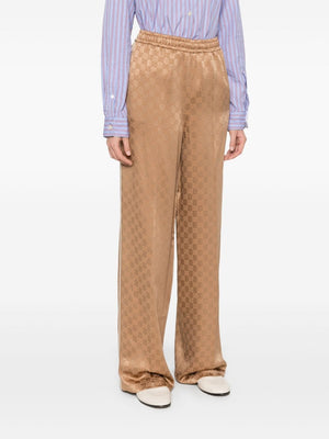 GUCCI Jacquard GG Trousers for Women