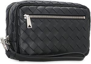 BOTTEGA VENETA Intrecciato Woven Mini Pouch Handbag