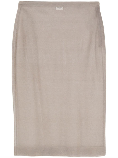 SAINT LAURENT Elegant Pencil Skirt - Size S