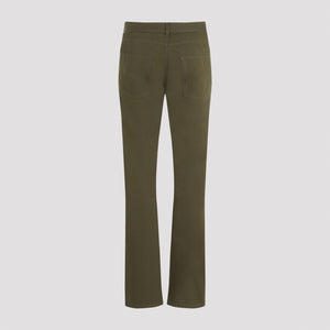 SAINT LAURENT Men's Slim Fit Cotton Pants