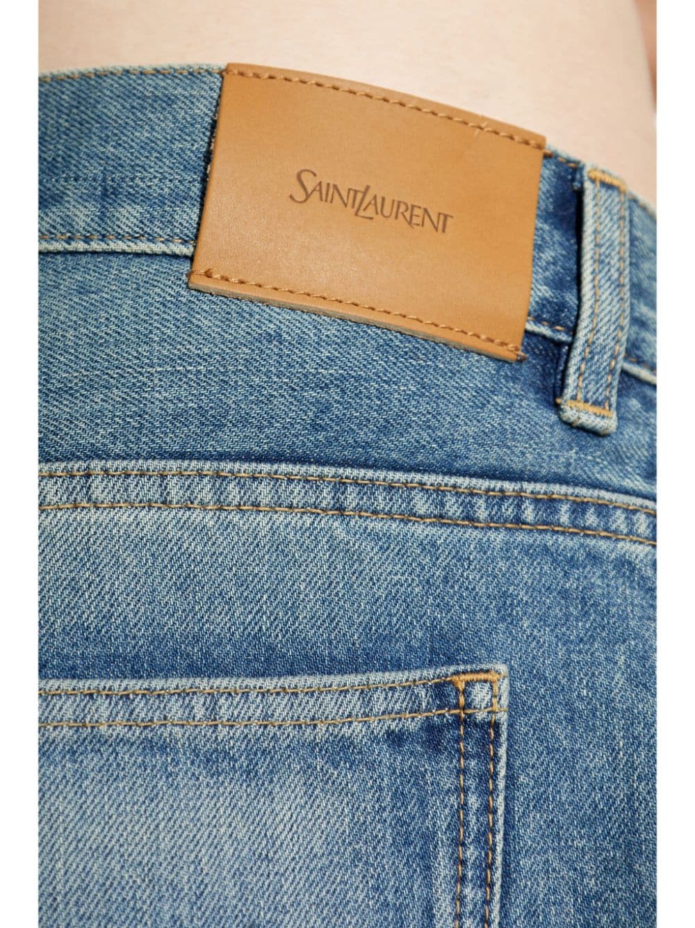 SAINT LAURENT Urban Rebel Baggy-Fit Straight Leg Jeans