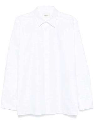 SAINT LAURENT Classic University Poplin Shirt for Men