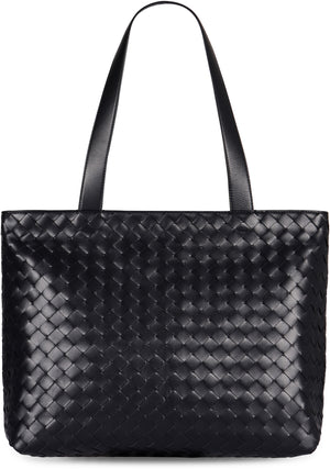 BOTTEGA VENETA Luxury Woven Leather Tote Handbag - 44x28.5x15.5cm