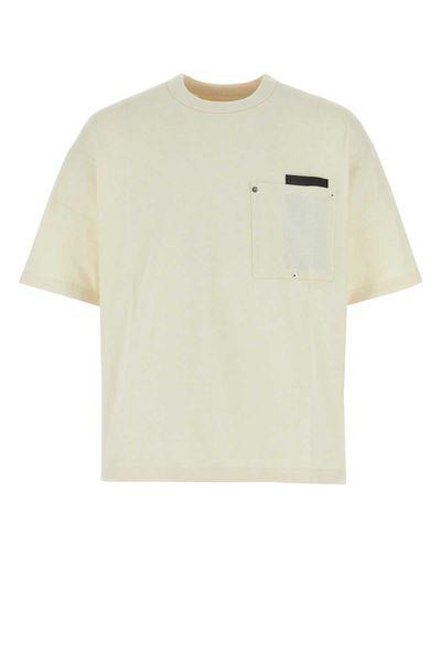 BOTTEGA VENETA Pocket Patch Crew Neck T-Shirt for Men