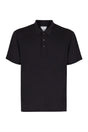 BOTTEGA VENETA Cotton Piqué Polo Shirt with Side Slits