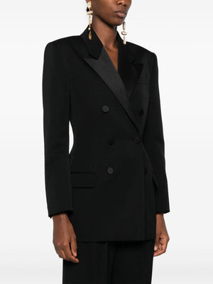 SAINT LAURENT Wool Blazer Jacket for Women